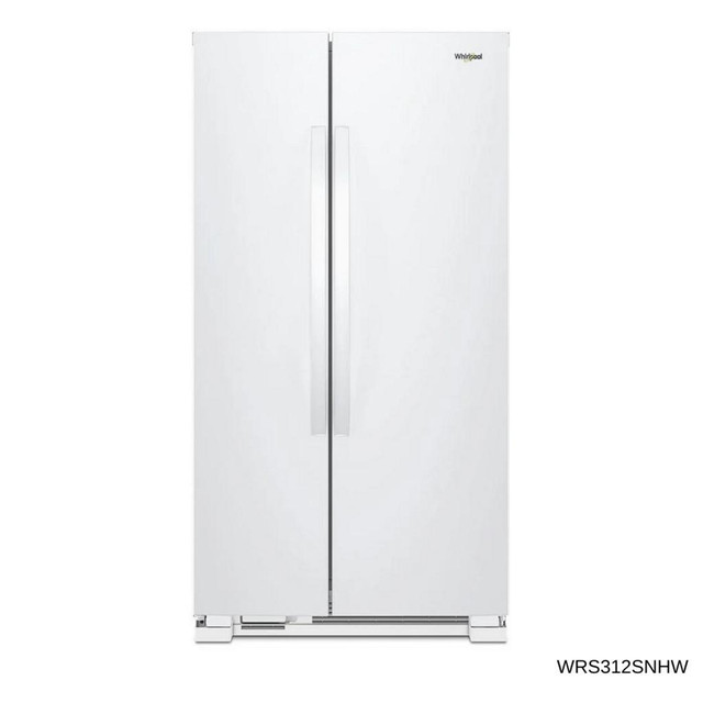 Whirlpool WRS312SNHW Side by Side Refrigerator on Huge Sale !! in Refrigerators in Windsor Region