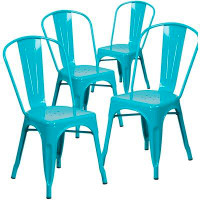 Flash Furniture Peterson Armless Stacking Dining Chair