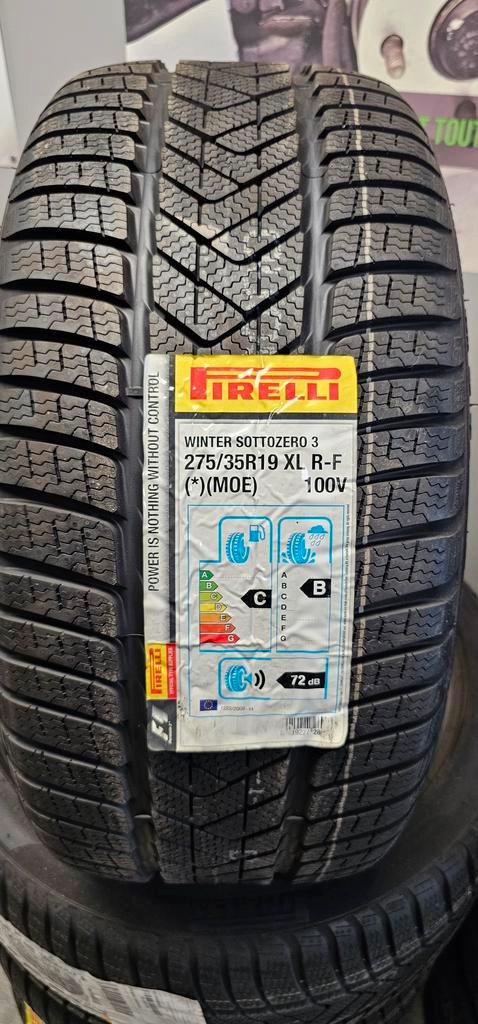 275/35/19 2 pneus hiver pirelli RUNFLAT NEUFS 550$ la paire in Tires & Rims in Greater Montréal - Image 2