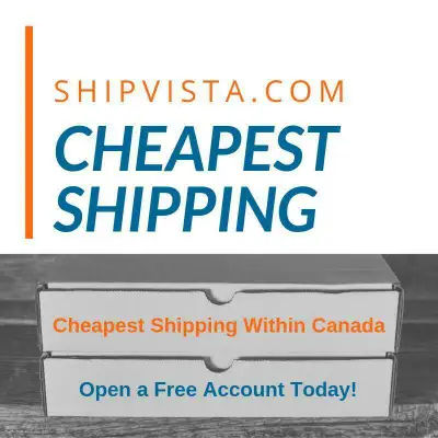 ShipVista.com offers the cheapest way to ship a parcel in Canada through major couriers such as Cana...