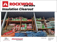 Insulation Clearout Sale - Cheap Rockwool - read description