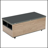 Latitude Run® Lift Top Coffee Table Multi Functional Table With 3 Drawers 3727FFEF38C141DB8944EC0FD69BB382