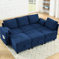 Latitude Run® Stylish Convertible Sofa Bed Set, Upholstered Sofa