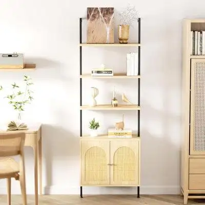 Dovecove Fannan 70.9" H x 23.6" W Floating Bookcase