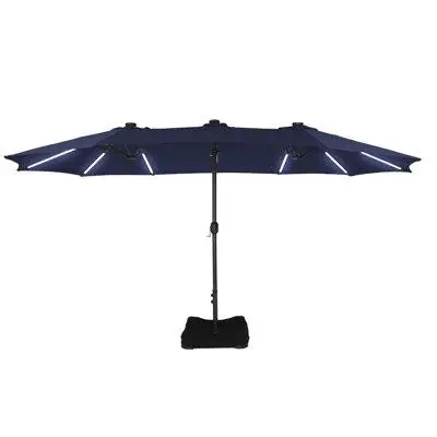 This umbrella is the perfect addition to your patio or outdoor decor. This umbrella is made of a thi...