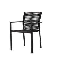 Source Furniture Avalon Metal Outdoor Stackable Dining Armchair