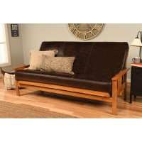 The Twillery Co. Stratford Full 79" Futon Frame and Mattress