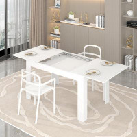 Ebern Designs 55.16 L x 35.46 W Dining Table