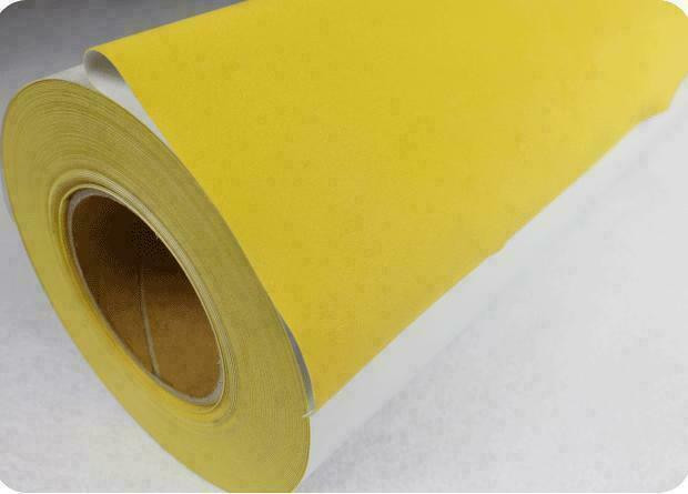 19.29inch Width Flocking Heat Transfer Vinyl Yellow CDF-04 1 Yard-002544 in Arts & Collectibles in City of Toronto - Image 3