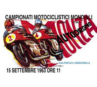 Buyenlarge World Motorcycle Championship 1963 by P. Calderara Vintage Advertisement