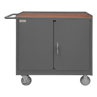 Durham Manufacturing Durham 3112-TH-95 Mobile Bench Cabinet, Hard Board, 2 Door