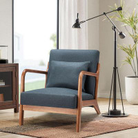 Corrigan Studio Modern Accent Chairs for Living Room, Mid Century Modern Living Room Bedroom Reading Comfy Lounge