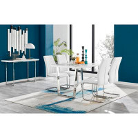 East Urban Home Chowchilla 4 - Person Dining Set