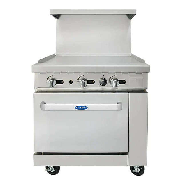 Atosa Natural Gas/Propane 36 Stove Top Cooking Range - 6 Burners in Other Business & Industrial - Image 2