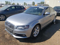 For Parts: Audi A4 2009 Premium 2.0 AWD Engine Transmission Door & More Parts for Sale.