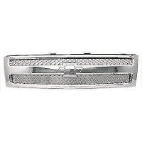 2007 - 2013 - Chevy Silverado 1500 Chrome Grille with Chrome Mesh Part # GM1200655 - NEW
