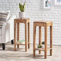 Loon Peak Square Etagere Plant Stand