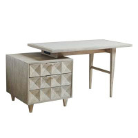 Sligh Studio Designs Solid Wood Desk with Built in Outlets