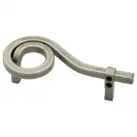 D. Lawless Hardware (25-Pack) 3-1/2" Iron Craft Swirl Pull Tumbled Pewter