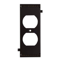 Elk Lighting Clickplates Middle 1-Gang Duplex Outlet Wall Plate