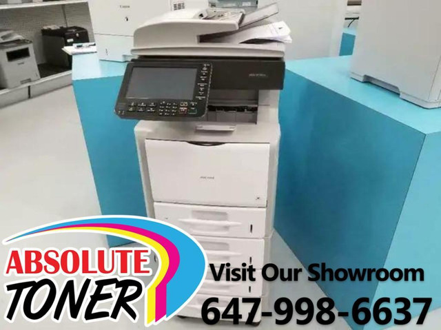 Ricoh Aficio SP 5200S Monochrome Laser Multifunction Printer, Copy, Print, Scan, Black and white printer Lease to Own dans Imprimantes, Scanneurs  à Ontario - Image 2