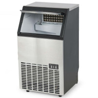 Stainless Steel Commercial Ice Machine Undercounter  - 100LB/24HR  Brand new - FREE SHIPPING