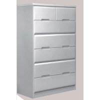 Latitude Run® Modern Chest Made Of Wood With 7 Drawers - White