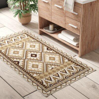 Union Rustic Northpoint Southwestern Brown Indoor/Outdoor Area Rug
