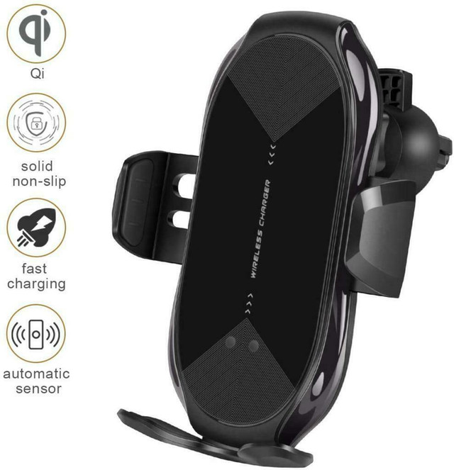 Smart Sensor Care Wireless Charger For all compatible Smart Phones, iPhone/Samsung/LG/Huawei/Google in Cell Phone Accessories in Alberta - Image 2