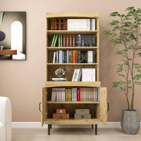 Latitude Run® Alphonsia Storage Bookcase