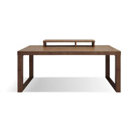 Lilac Garden Tools 86.61"Light nut-brown Rectangular Solid Wood desks