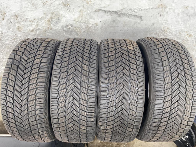 225/40/18 SNOW TIRES MICHELIN SET OF 4 $580.00 TAG#Q1945 (NPVG2003208JT3) MIDLAND ONT. in Tires & Rims in Ontario