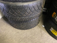 TWO USED LIKE NEW 265 / 35 R22 NITTO NT420v TIRES!!