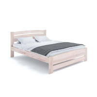 Loon Peak Cleante Eco Natural Wood Platform Bed - Chemical Free - Natural Hand Rubbed Oil Finish