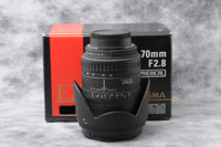 EX Sigma 28-70mm F/2.8 Aspherical For Nikon AFD + Optomet UMC UV Filter (ID: 1650) (DC)