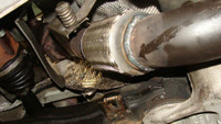 2013 Audi S4 Exhaust Flex Pipe Replacement with labour-$350 each, Stainless-$400 each