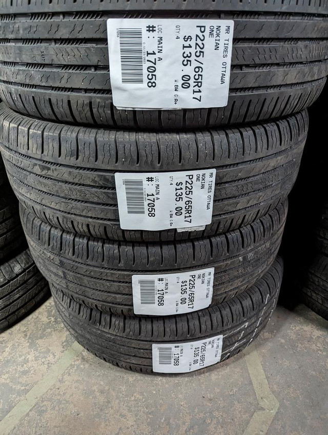 P225/65R17  225/65/17 NOKIAN ONE  ( all season summer tires) TAG# 17058 in Tires & Rims in Ottawa
