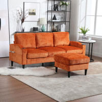 Ebern Designs Coolmore Cozy Sectional Living Room Sofa With Convenient Storage Features, Perfect For Modern Spaces