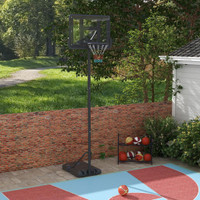 Basketball Hoop Stand 90L x 60W x 370Hcm Black