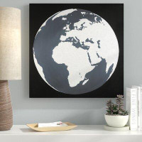 Ebern Designs 'Earth' Oil Painting Print on Wrapped Canvas