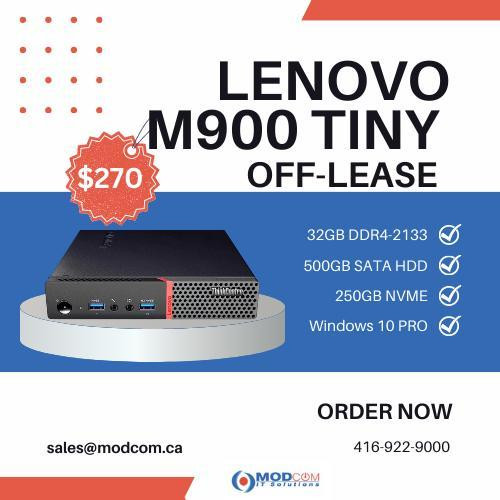 Unbeatable Deals: Refurbished Lenovo M900 Tiny Off-Lease for Sale! in Desktop Computers