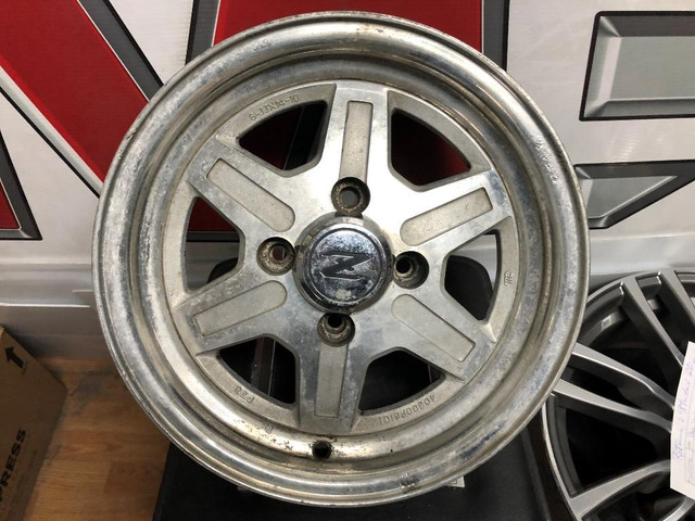 Roues (Jantes, Mags) d'origine Datsun 280ZX, 14 x 6  (Jeu de 4). Usagées ou remises à neuf. in Tires & Rims - Image 3