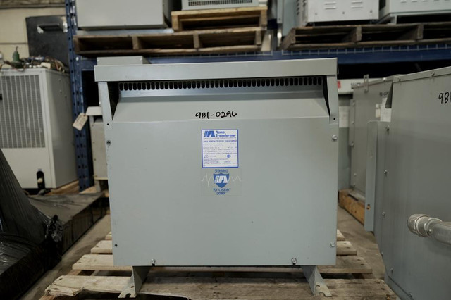 45 KVA 480V to 208Y/120V Isolation Transformer (981-0296) in Other Business & Industrial