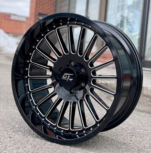 Call/Text 289 654 7494 22x10 Rims Ford F150 Expedition GT Offroad Strike 4 New Rims 22 inch F150 22x10 6x135 -18 ID 1578 in Tires & Rims in Toronto (GTA)
