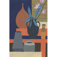 Orren Ellis Vases On A Shelf I