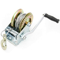 NEW 2000 LBS HAND WINCH BOAT WINCH CABLE WINCH GEAR WINCH KC2000
