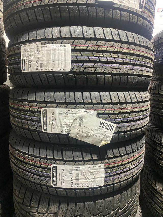 FOUR NEW 235 / 70 R17 CONTINENTAL 4X4 CONTACT TIRES -- SALE in Tires & Rims in Toronto (GTA) - Image 2