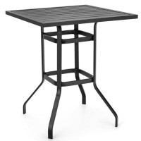 Latitude Run® Stainless Steel Bistro Table