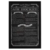 Hathaway Games « air hockey game rule », art textuel encadré