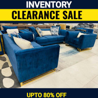 Blue Sofa Set Sale !! Huge Furniture Sale !!